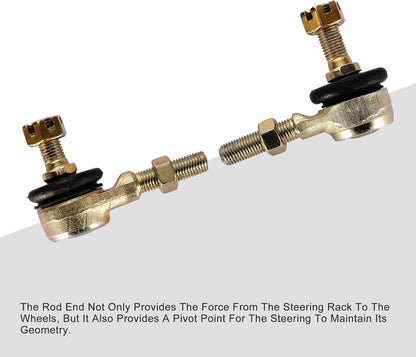 330mm Heavy-Duty Tie Rod Assembly | Complete Steering Linkage for 50cc-250cc ATV Quad - goofitmoto