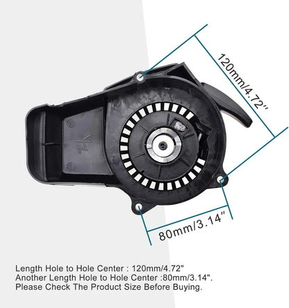 Plastic Recoil Pull Starter for 47cc 49cc Pocket Bike Dirt Bike - goofitmoto