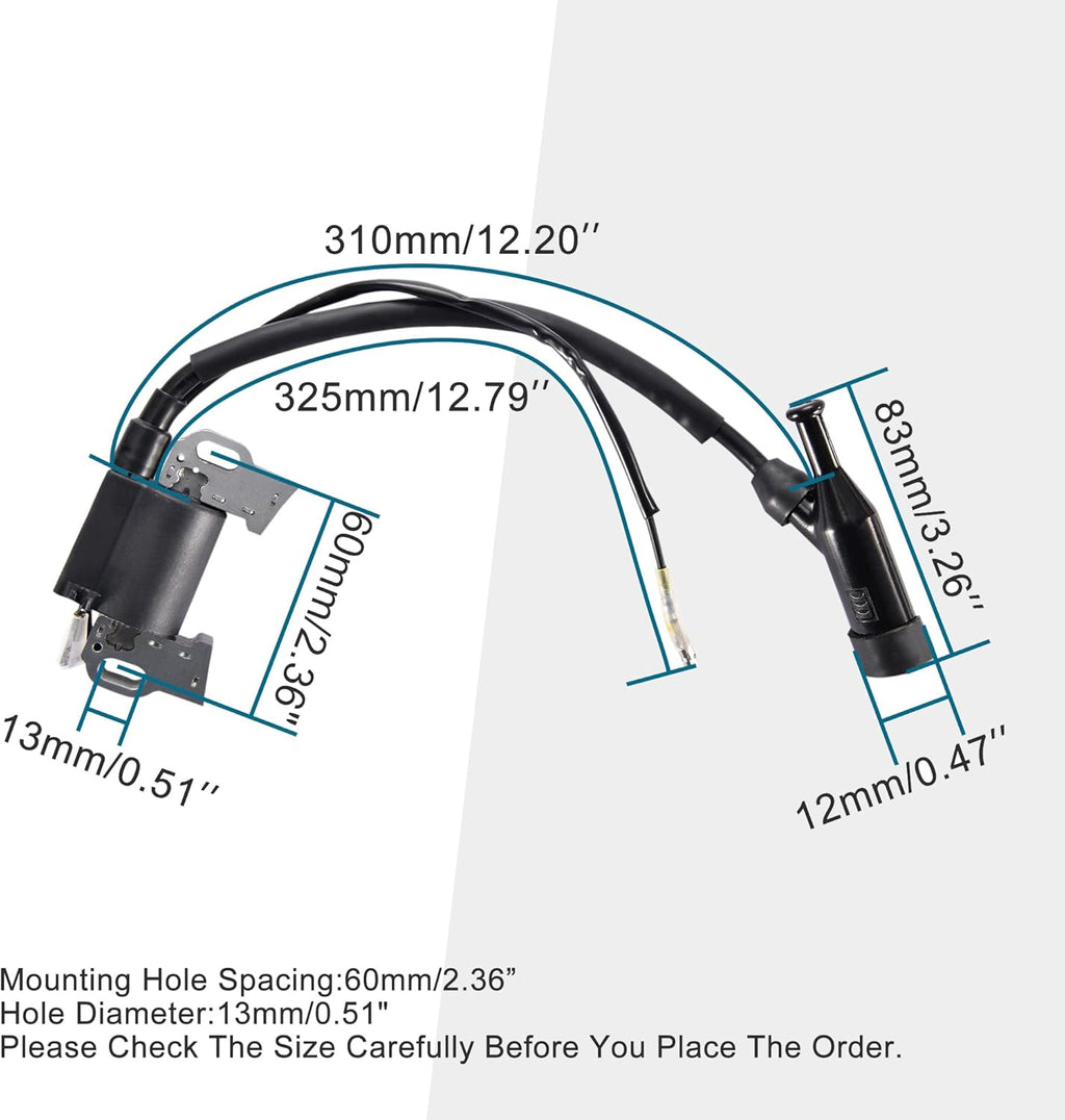 GOOFIT Ignition Coil Magneto Generator Replacement for GX120 GX140 GX160 GX200 Doodlebug Gas 5.5hp 6.5hp Engine Generator Go Kart Lawn Mower