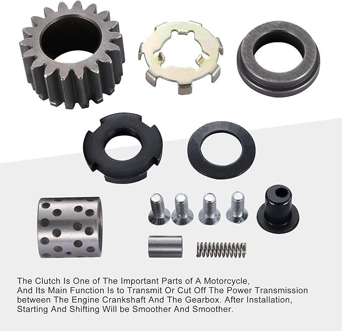 18T Manual Clutch Assembly for 50cc 70cc 90cc 110cc 125cc Pit Bike ATV