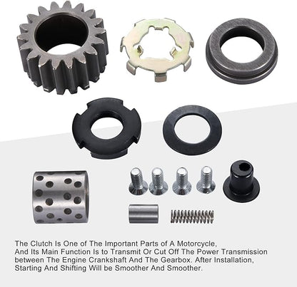 18T Manual Clutch Assembly for 50cc 70cc 90cc 110cc 125cc Pit Bike ATV