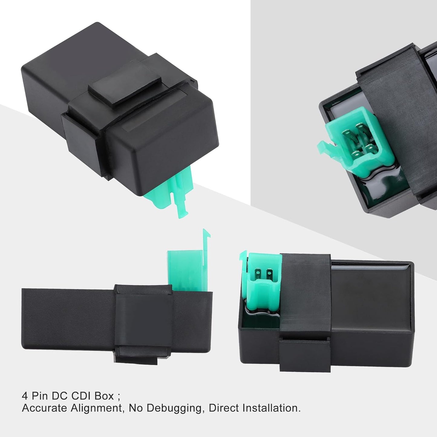 GOOFIT 4 Pin DC CDI Box for 50cc 70cc 90cc 110cc 125cc Quad ATV Quad Dirt Bike Go Kart
