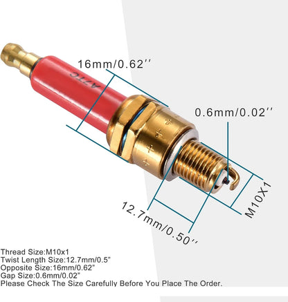 A7TC Red Spark Plug for 50cc–150cc GY6 QMI157 Engines - goofitmoto