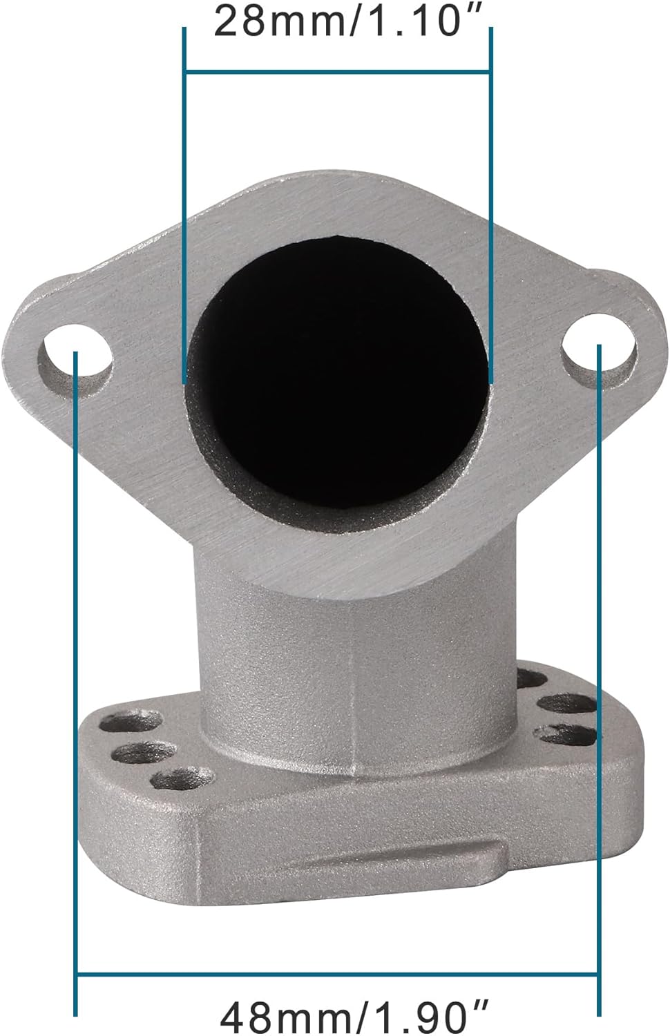 GOOFIT 28mm Manifold Intake Inlet Pipe Replacement for 110cc 125cc 140cc 150cc ATV Quad Go Kart Pit Pro Dirt Trail Bike Dune Buggy