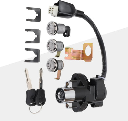 Ignition Switch Key Lock Set for Jonway YY250T 250cc Scooter - goofitmoto