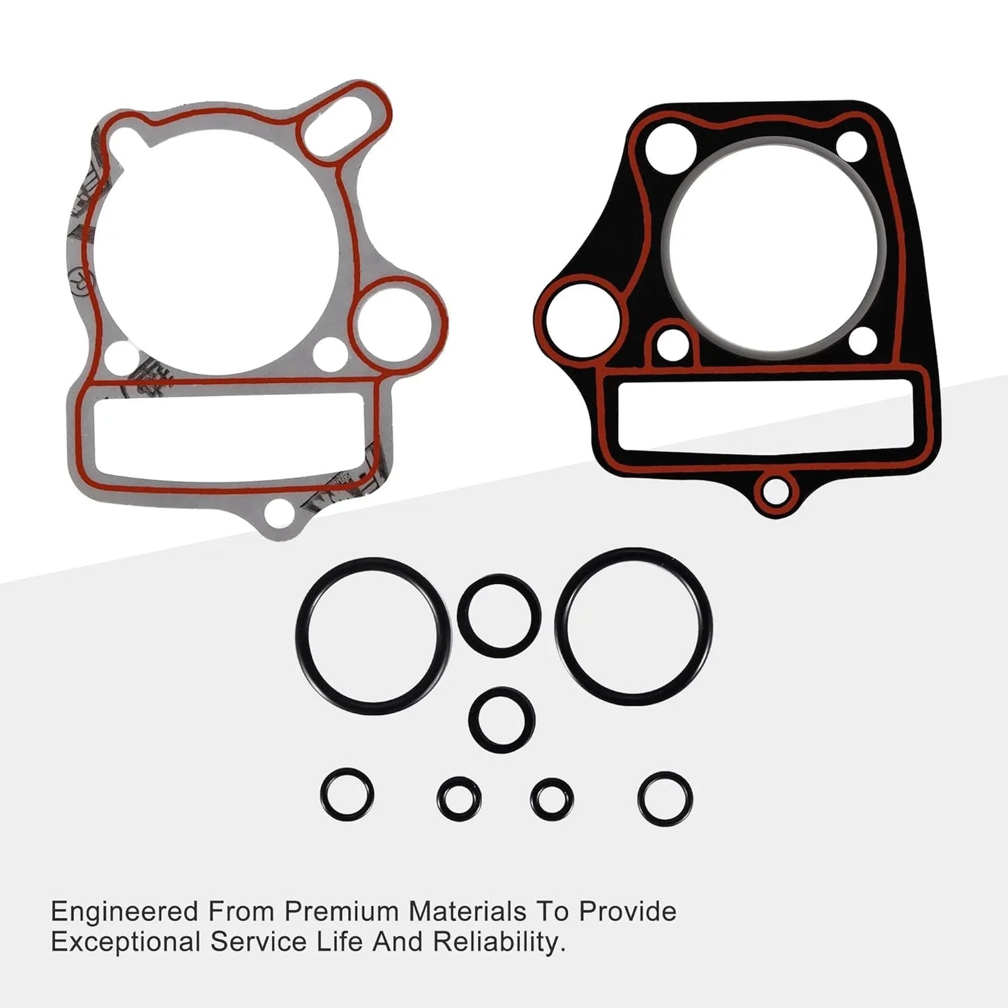 52.4mm Cylinder Head Gasket Set for 110cc 4-Stroke ATV, Go Kart, and Pit Bike - goofitmoto