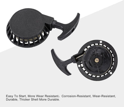 Plastic Recoil Starter | 80mm Spacing | 43cc-50cc Gas Scooter - goofitmoto
