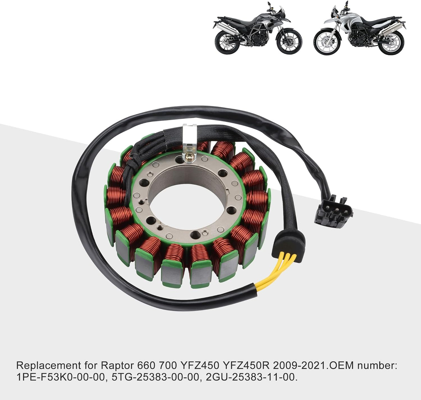 GOOFIT 18 Spulen Stator Magneto für BMW F650GS F700GS F800GS F800R 2009–2014