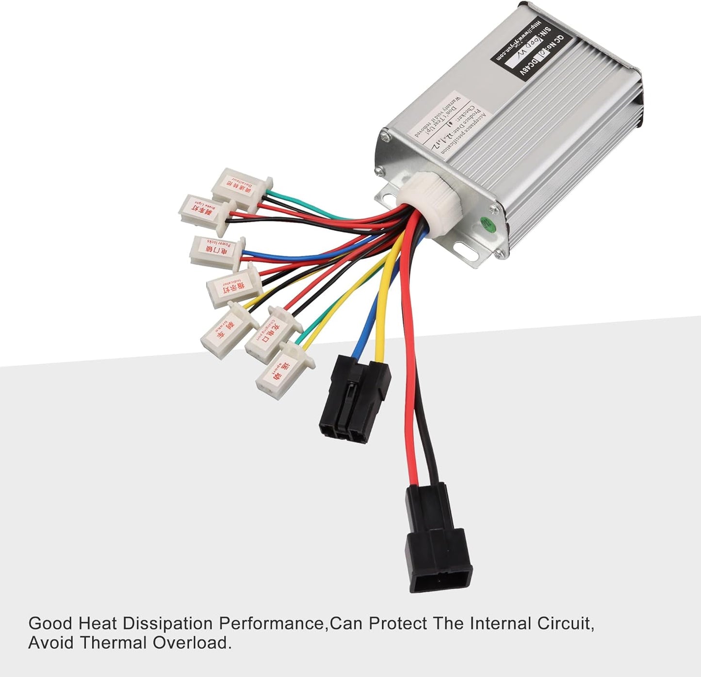 48V 1000W DC Brushed Motor Speed Controller for Electric Scooter E-Bike Go-Kart