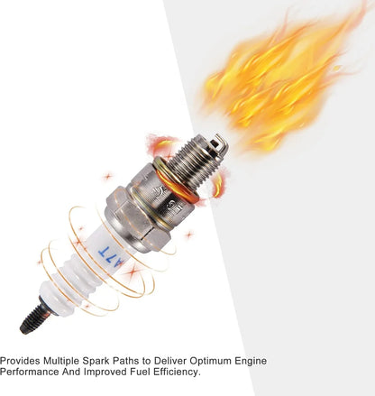 LG A7TC Spark Plug for GY6 50cc–150cc Engines (139QMB, 154QMI, 157QMJ) - goofitmoto