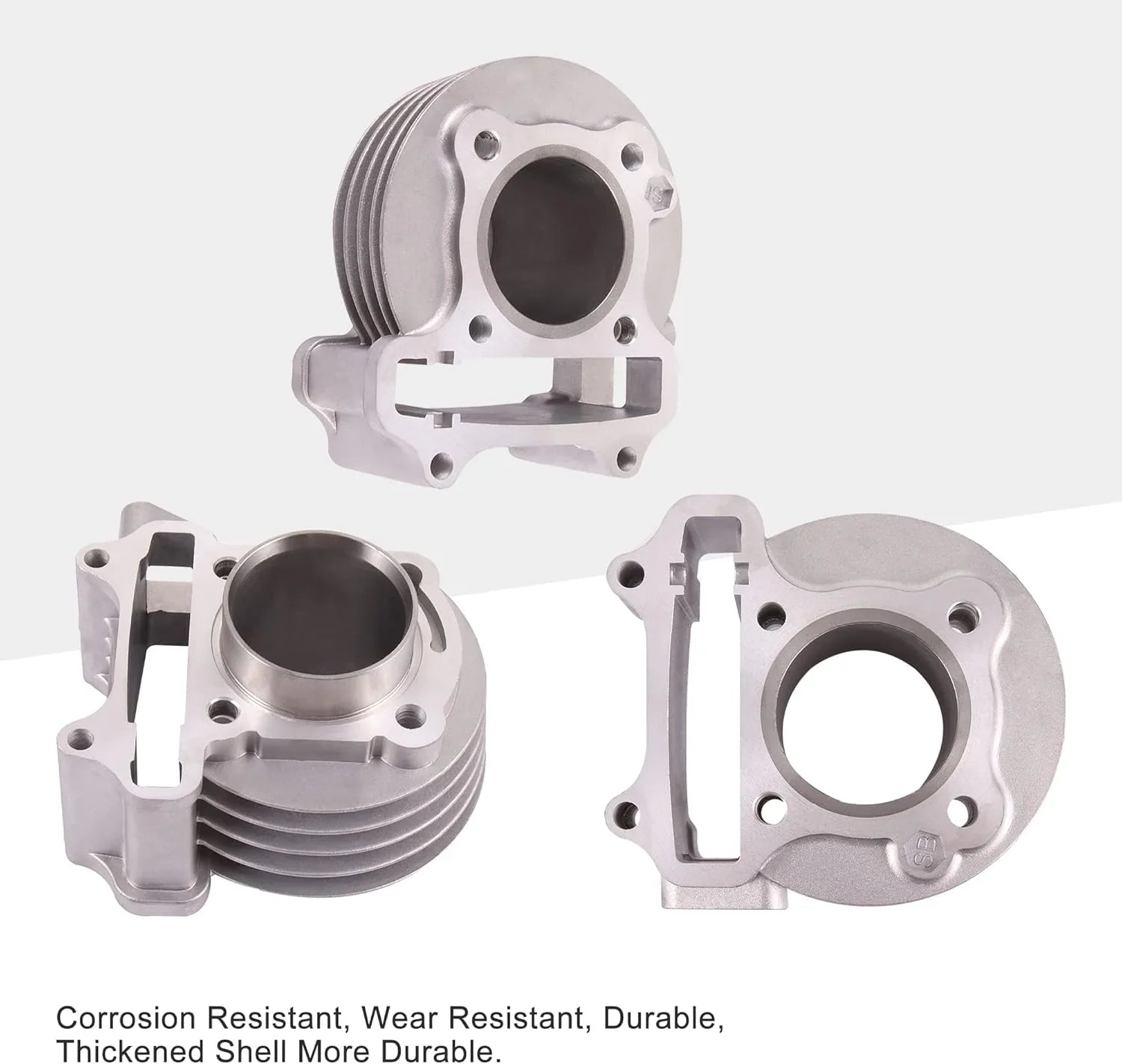 47mm Performance Big Bore Cylinder Kit (80cc Upgrade) for GY6 50cc 139QMB 4-Stroke Scooter ATV - goofitmoto