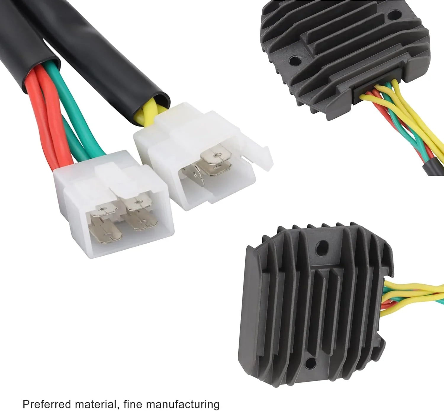 Voltage Regulator Rectifier for Kawasaki Ninja ZX-6R, ZX636, ZX6RR (2005-2006) - goofitmoto
