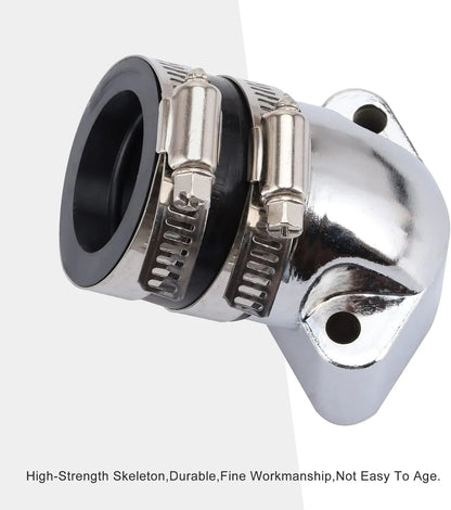 30mm High-Performance Metal Intake Manifold for GY6 125cc 150cc 4-Stroke Scooter, Go Kart, ATV - goofitmoto