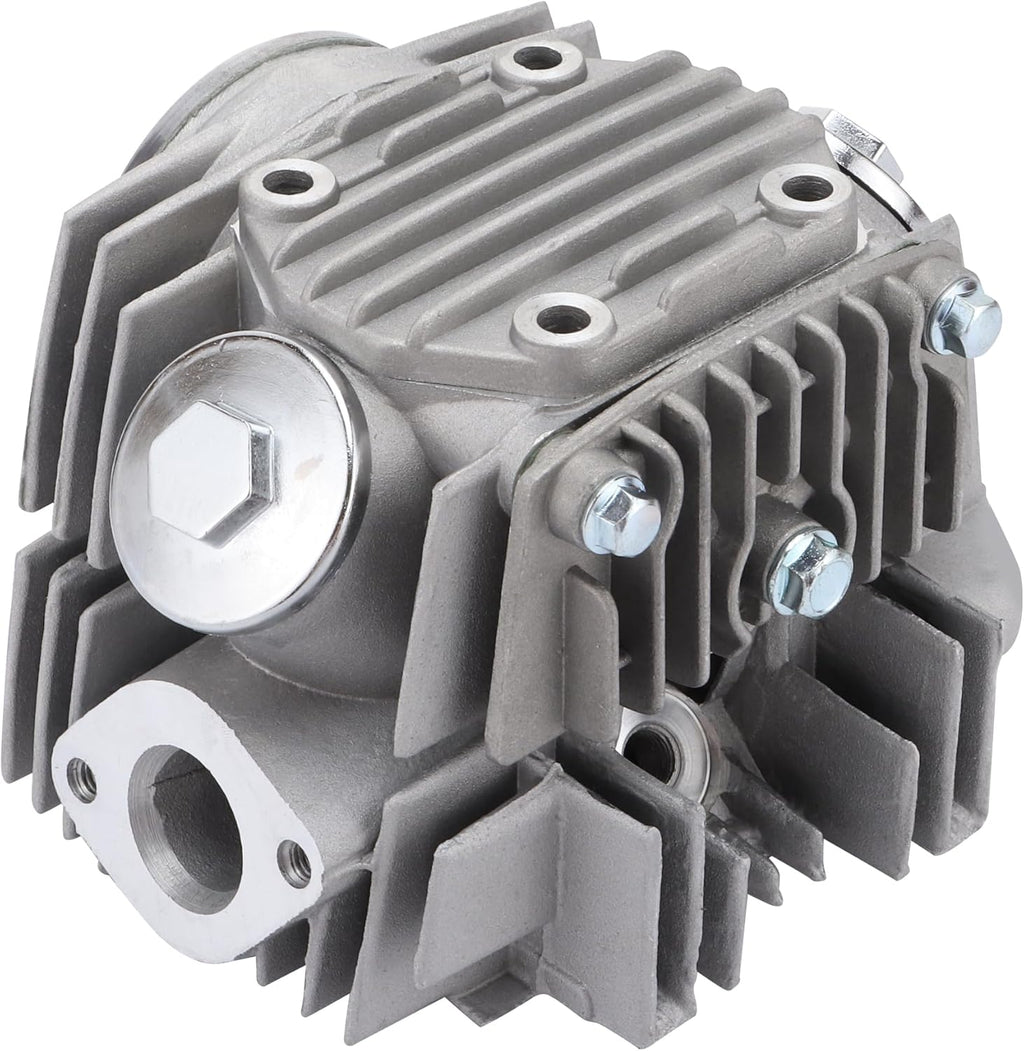 GOOFIT 52.4mm Cylinder Head Assembly for 4 Stroke 110cc ATV Go Kart Scooter