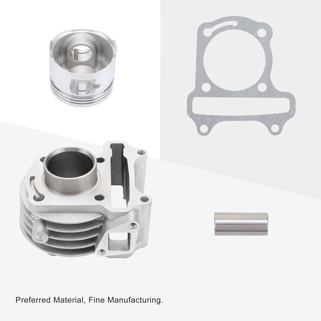 GOOFIT Cylinder Kit for 4 Stroke GY6 49cc 50cc ATV Scooter 39mm Bore