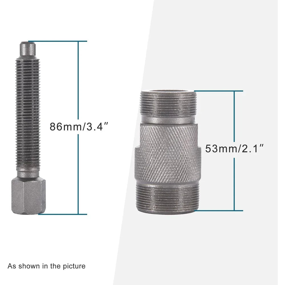 24mm & 27mm Dual-Head Magneto Flywheel Puller for GY6 50cc-150cc - goofitmoto