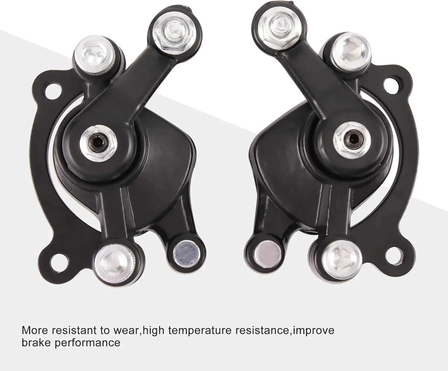 Front and Rear Disc Brake Caliper Set for 43cc 47cc 49cc 50cc 2-Stroke Pocket Bikes - goofitmoto