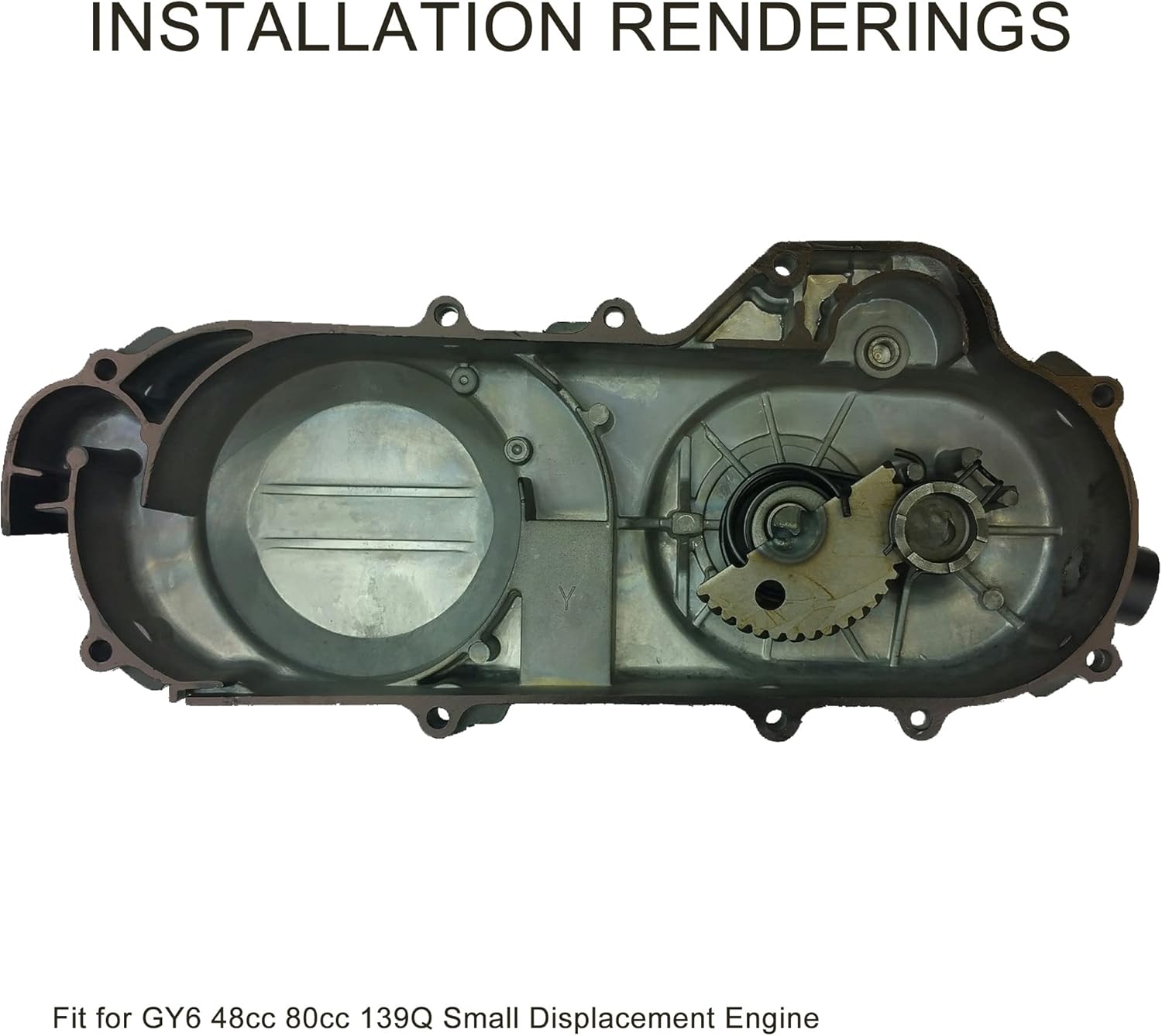 GOOFIT 7 Teeth Kick Start Gear Shaft Rebuild Kit Idel Gear Replacement for GY6 50cc 60cc 80cc Motors Scooter