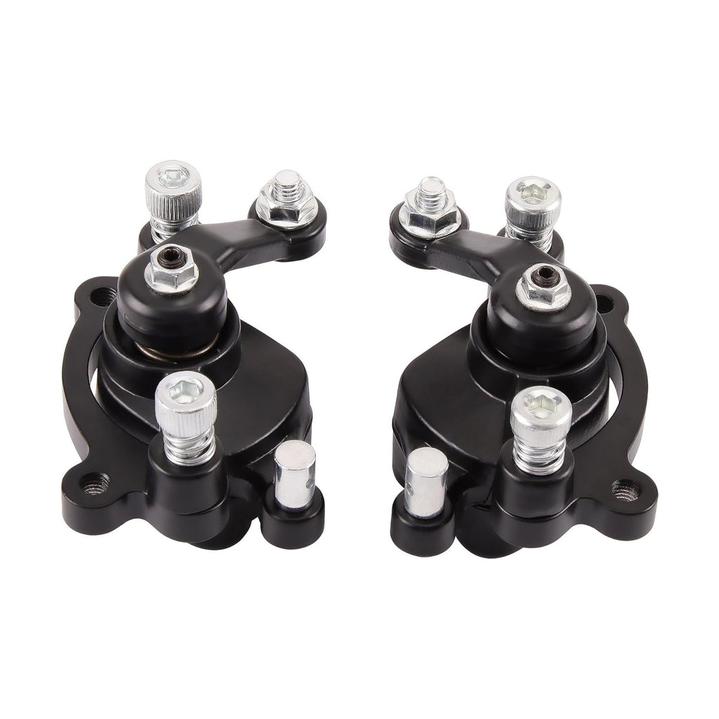 GOOFIT 2pcs Front and Rear Disc Brake Caliper for 47cc 49cc 2stroke Pocket Bike Mini Dirt Bike