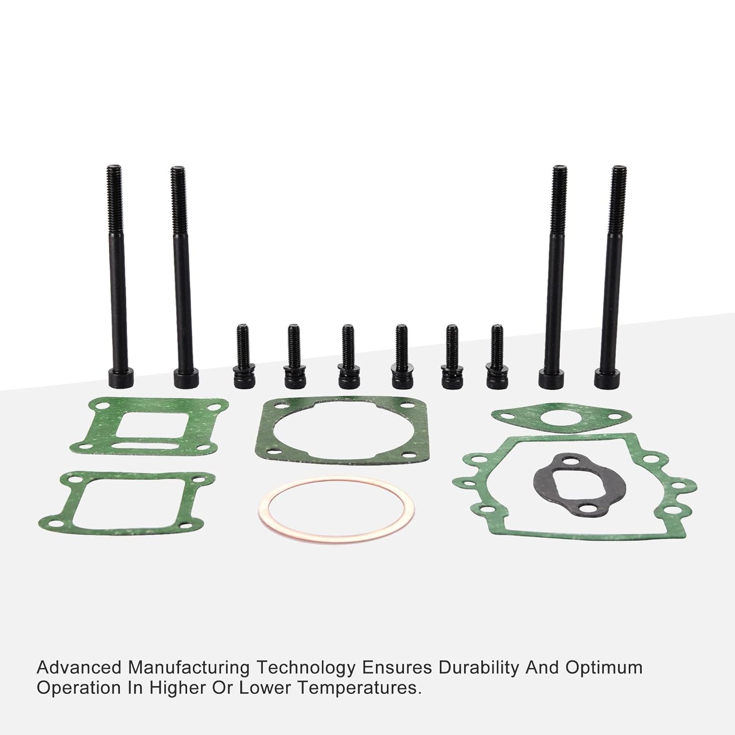 GOOFIT 13mm Carburetor Gasket Set for 2-stroke 47cc 49cc Pocket Bike