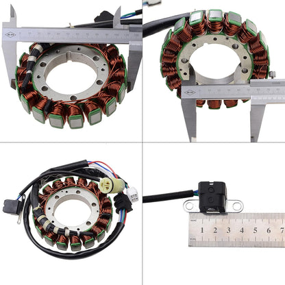 GOOFIT 18 Coil 7 Wire Stator Magneto for Yamaha YFM350 2002–2004