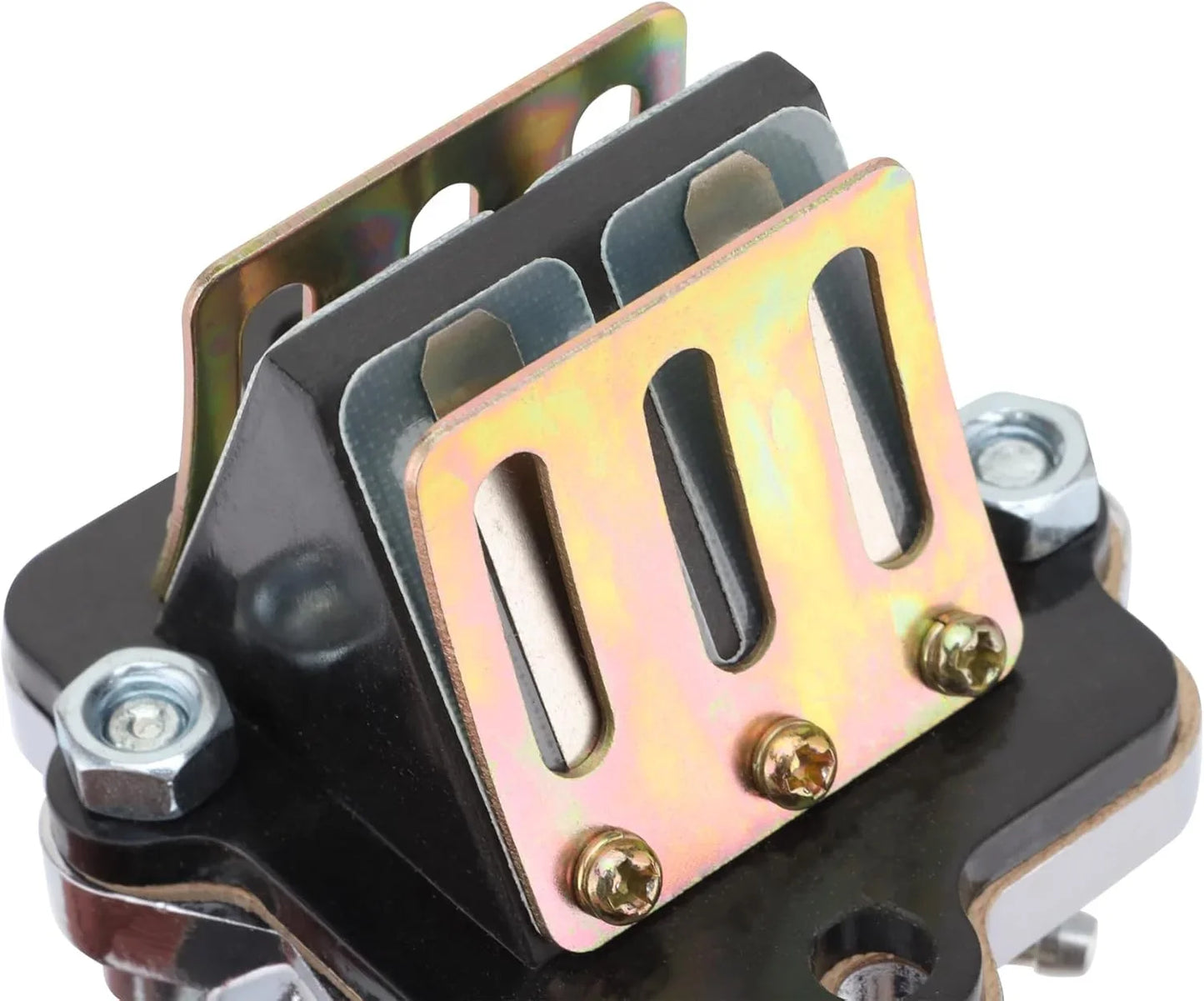 Intake Manifold & Reed Valve Set for 2-Stroke 50cc 90cc Minarelli 1E40QMB Engine - goofitmoto