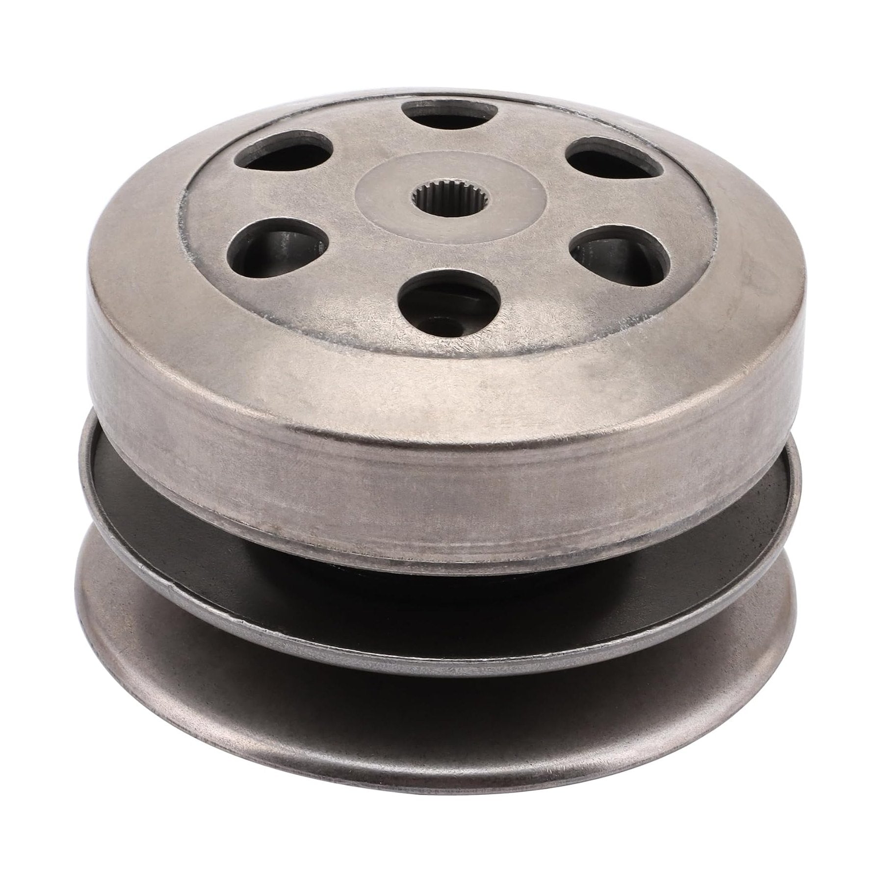 GOOFIT Complete Clutch Assembly Rear Clutch Replacement for GY6 49cc 50c 139QMB Scooter Taotao Sunl