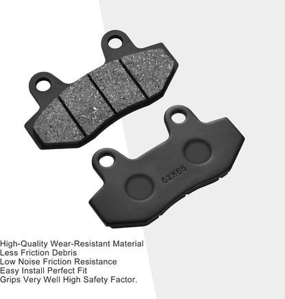 Rear Brake Pad for 150cc–250cc ATV Dirt Bike Pit Bike Go Kart (40mm Mounting Pitch)