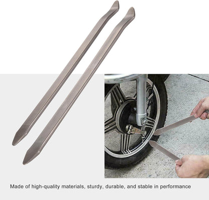 12" Heavy Duty Tire Crowbar Spoons (1 Pair) - Professional Repair Tool for ATV & Motorcycle - goofitmoto