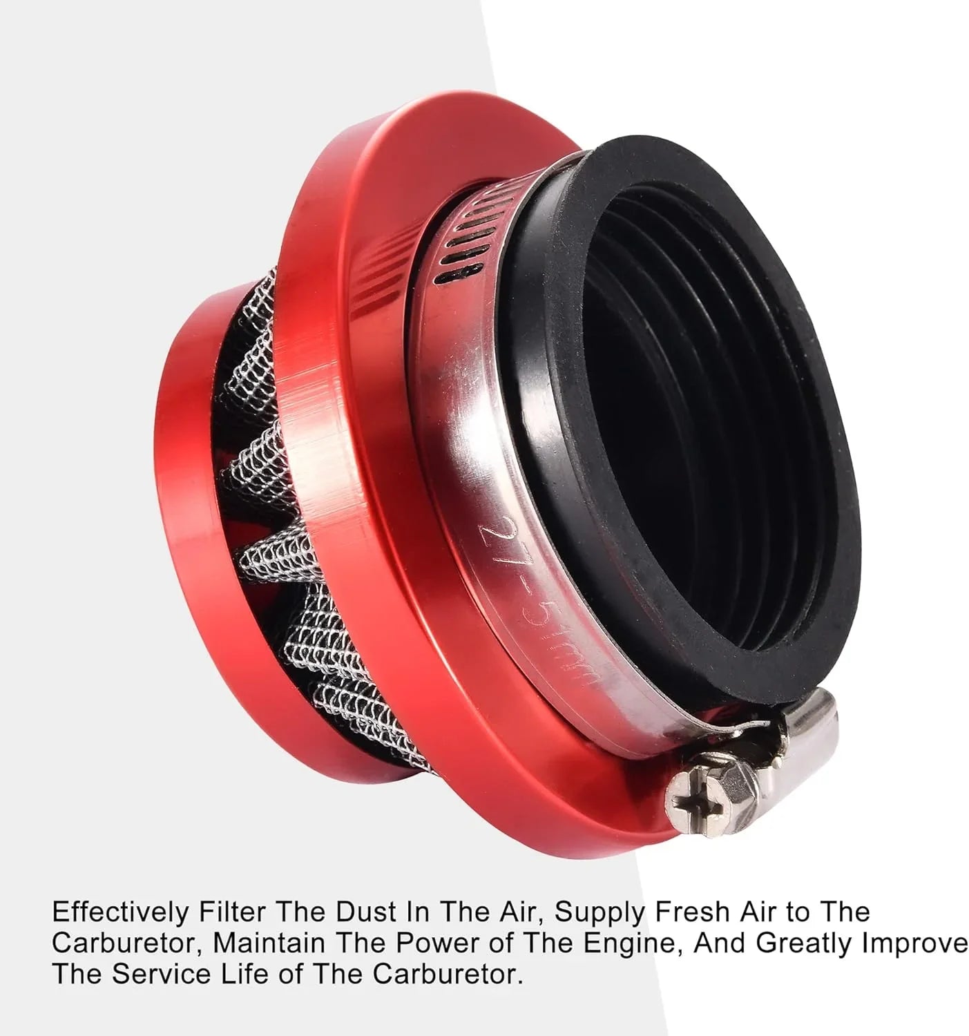 44mm Air Filter for 2-Stroke 43cc 47cc 49cc Pocket Bike Kids ATV Go Kart - goofitmoto