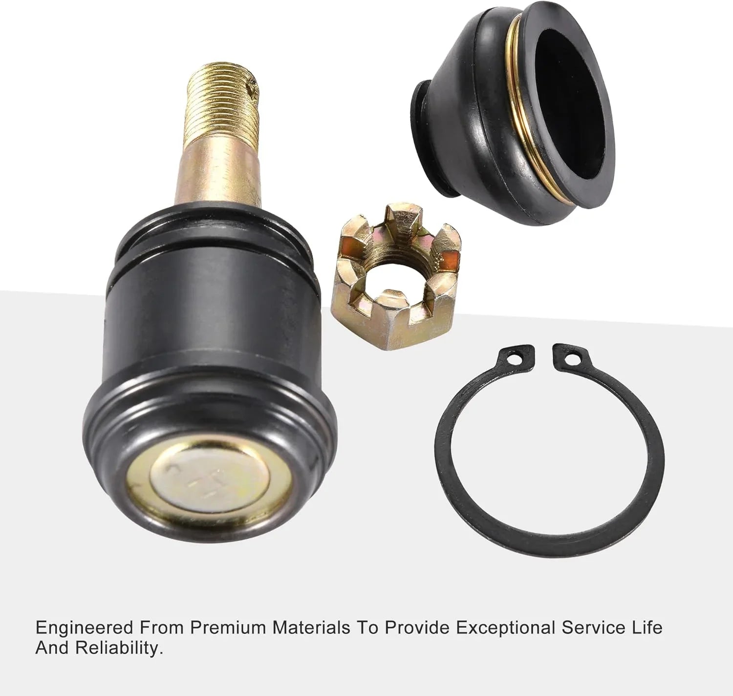14mm Round Tie Rod End | Positive Thread for 50cc-250cc ATV Quad & Dune Buggy - goofitmoto