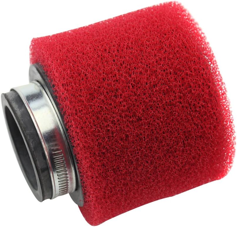 GOOFIT 38mm Red Air Filter Replacement for XR50 XR 50cc 90cc 110cc 125cc 150cc 200cc 2 Stroke ATV Dirt Bike and Go Kart