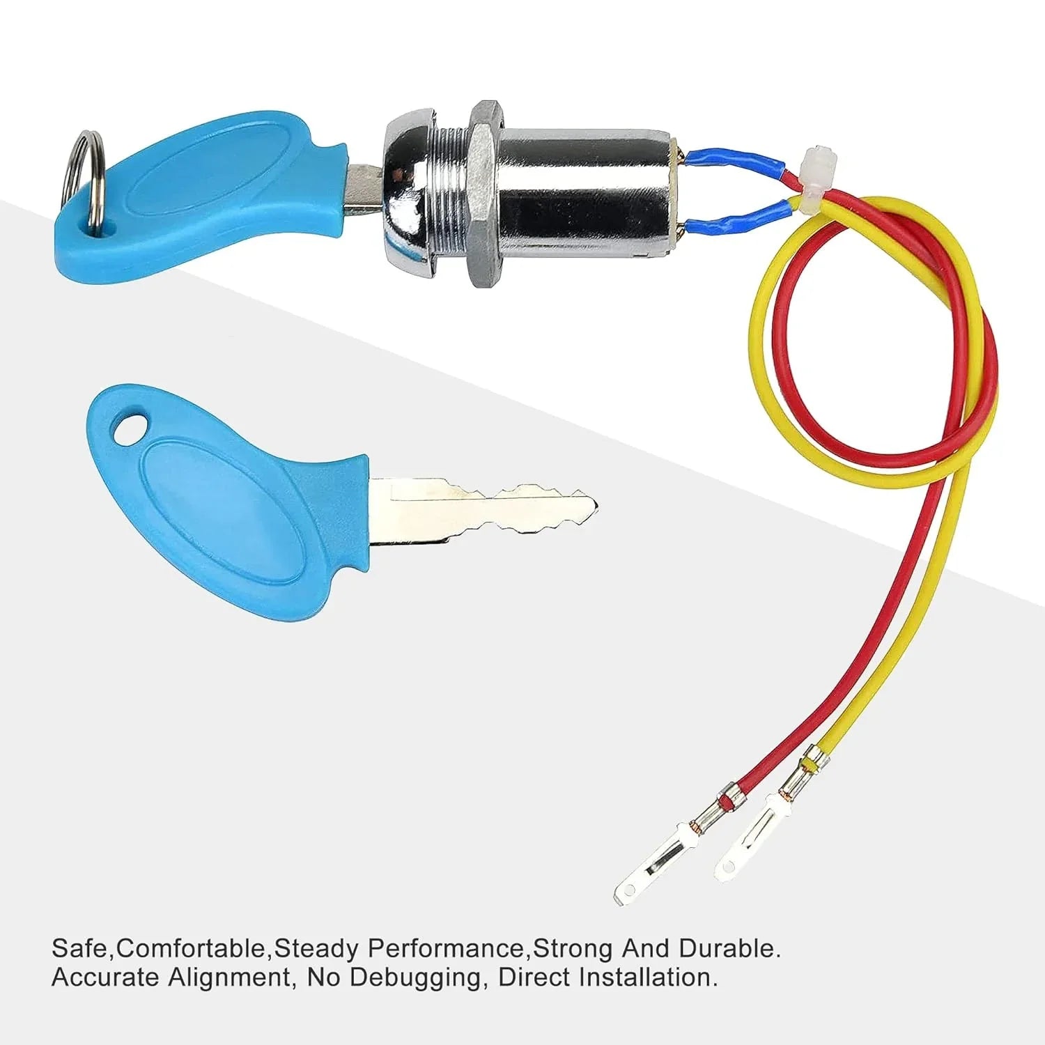 Ignition Switch Key 2 Wire for Scooter ATV Go Kart Motorcycle - goofitmoto