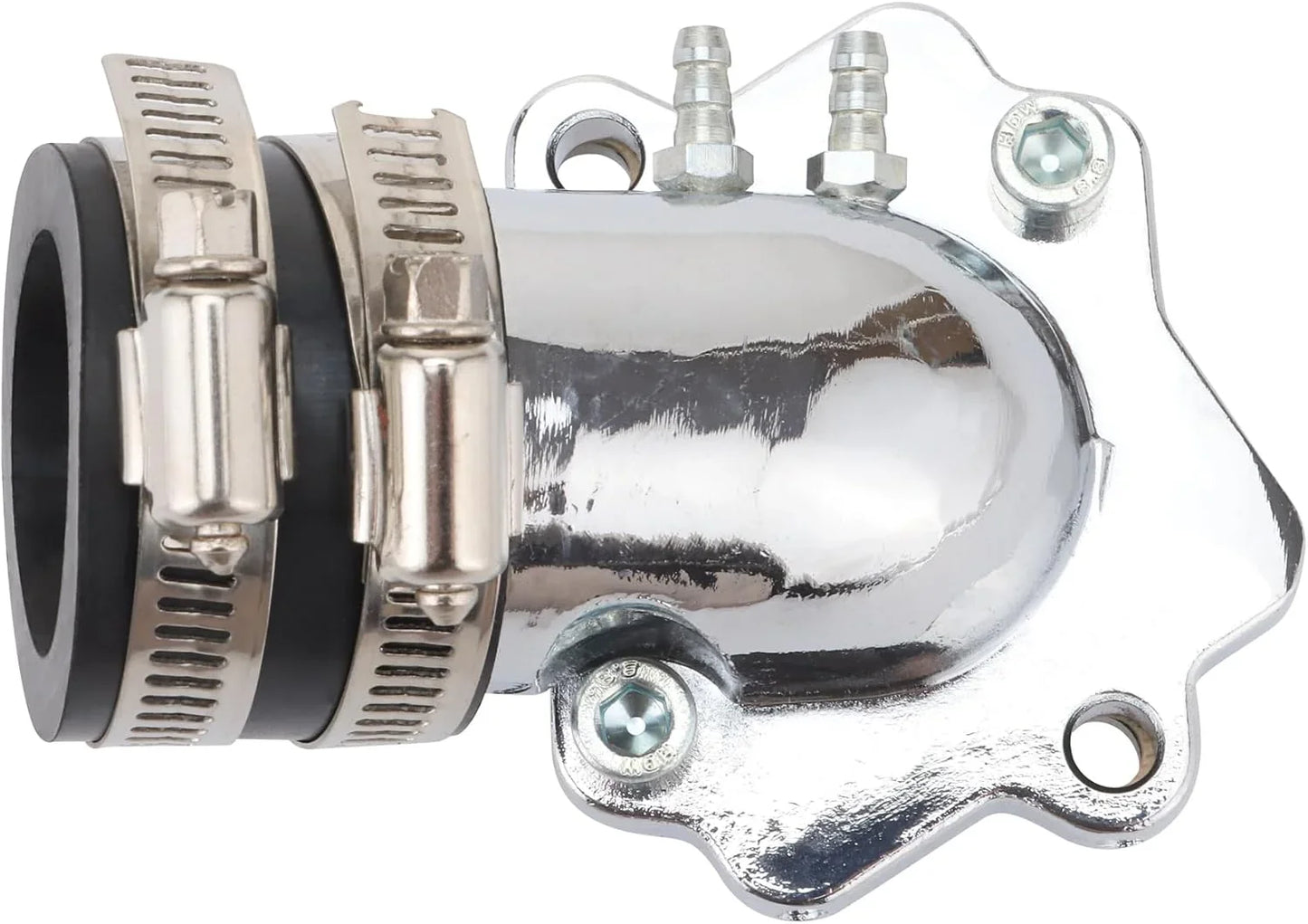 Intake Manifold & Reed Valve Set for 2-Stroke 50cc 90cc Minarelli 1E40QMB Engine - goofitmoto