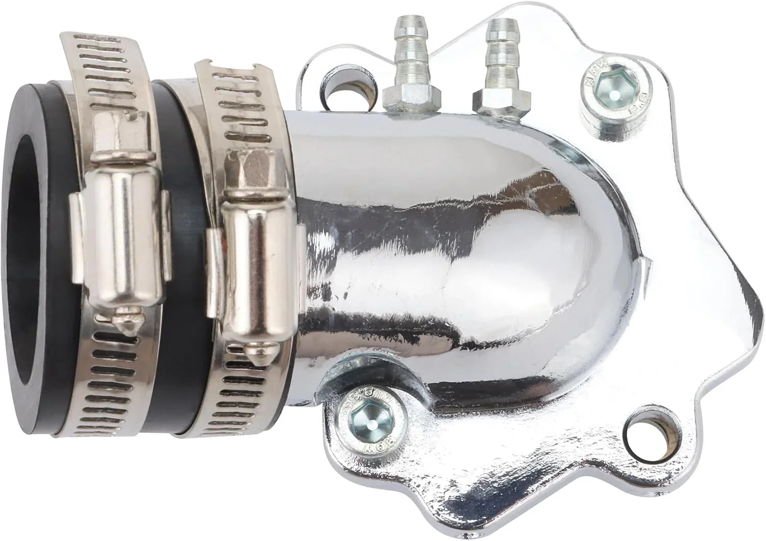 Intake Manifold & Reed Valve Set for 2-Stroke 50cc 90cc Minarelli 1E40QMB Engine - goofitmoto