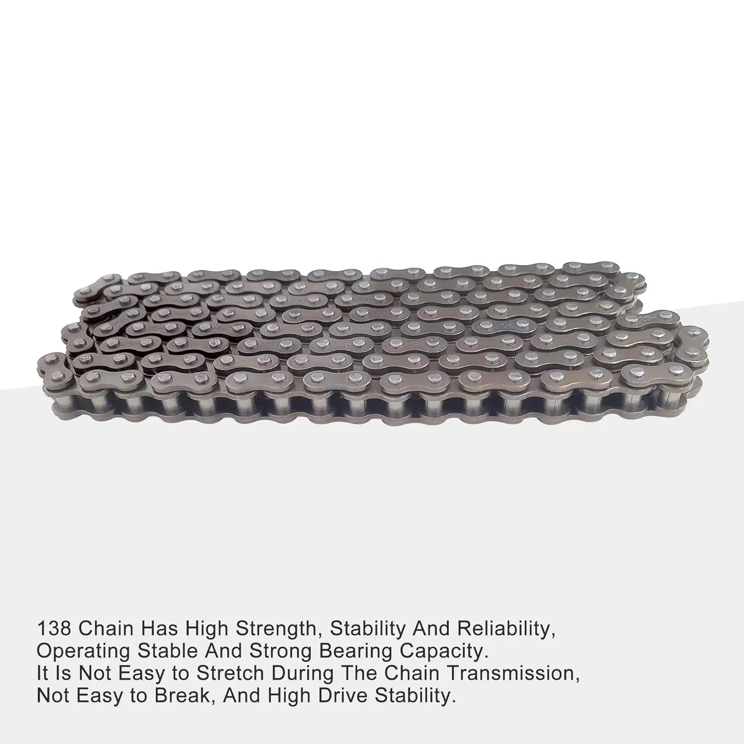 25H Chain (138 Links) for 2-Stroke 47cc 49cc Pocket Bike, Mini ATV, & Scooter - goofitmoto