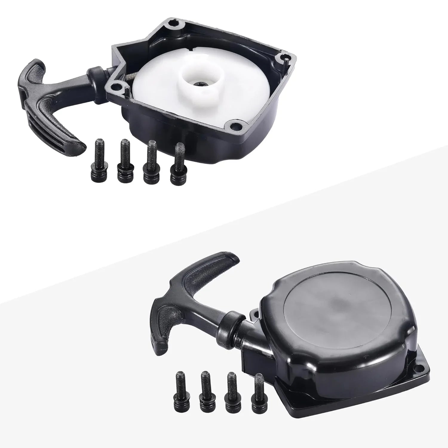 Plastic Recoil Starter | 67mm Hole Spacing | 33cc-49cc Gas Scooter - goofitmoto