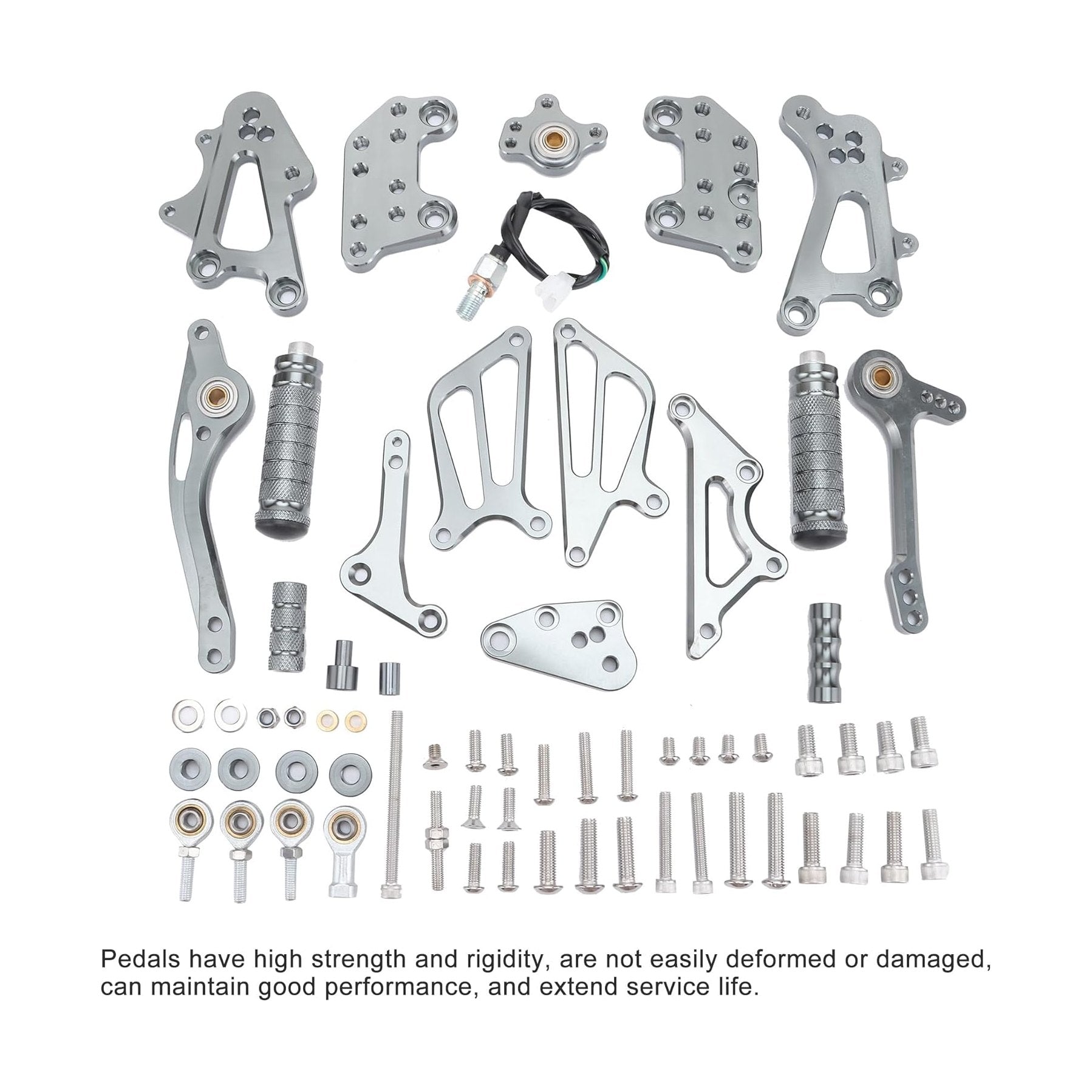 GOOFIT Motorcycle CNC Pedal Replacement for CBR600