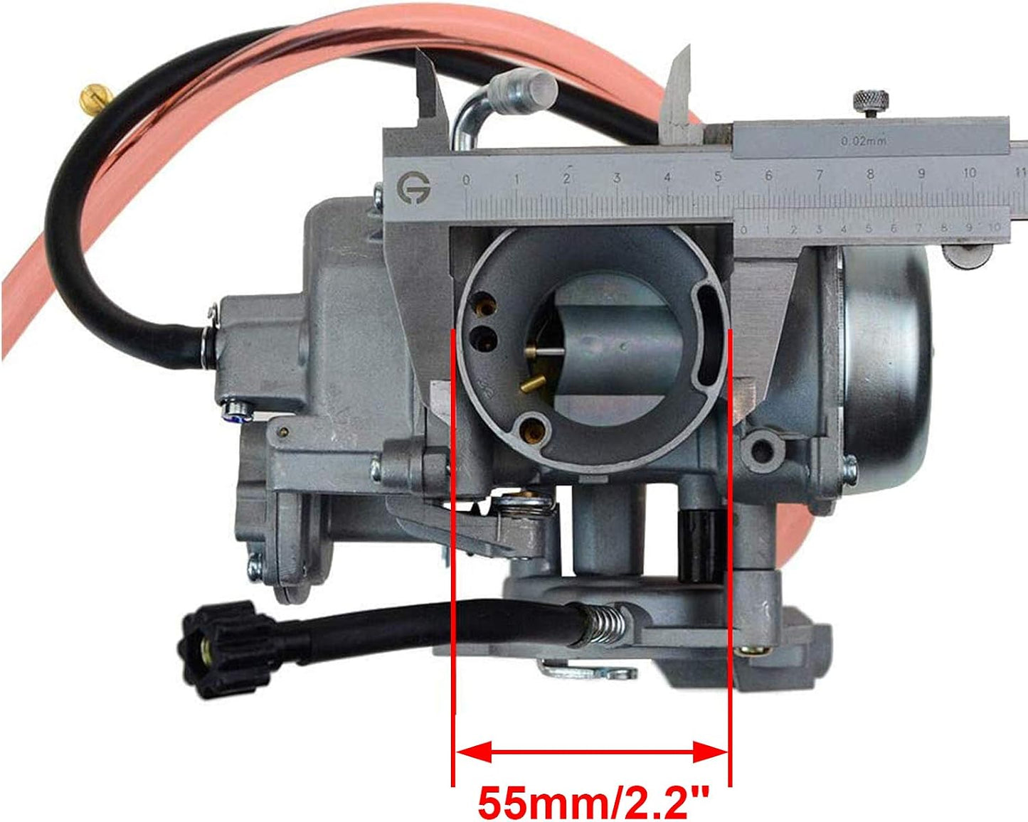 Carburetor with Fuel Line for Arctic Cat 400 ATV 2004 0470-504