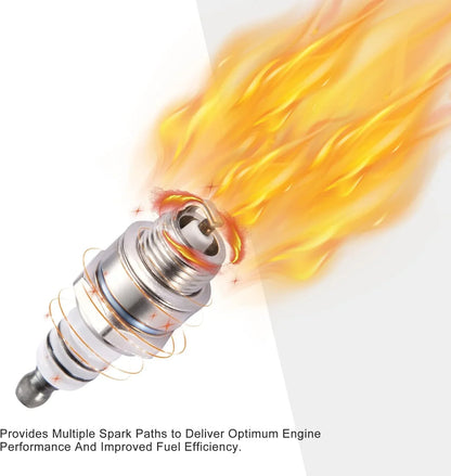 L7T Spark Plug for 33cc–49cc 2-Stroke Mini Bike, ATV, Chainsaw & Trimmer - goofitmoto