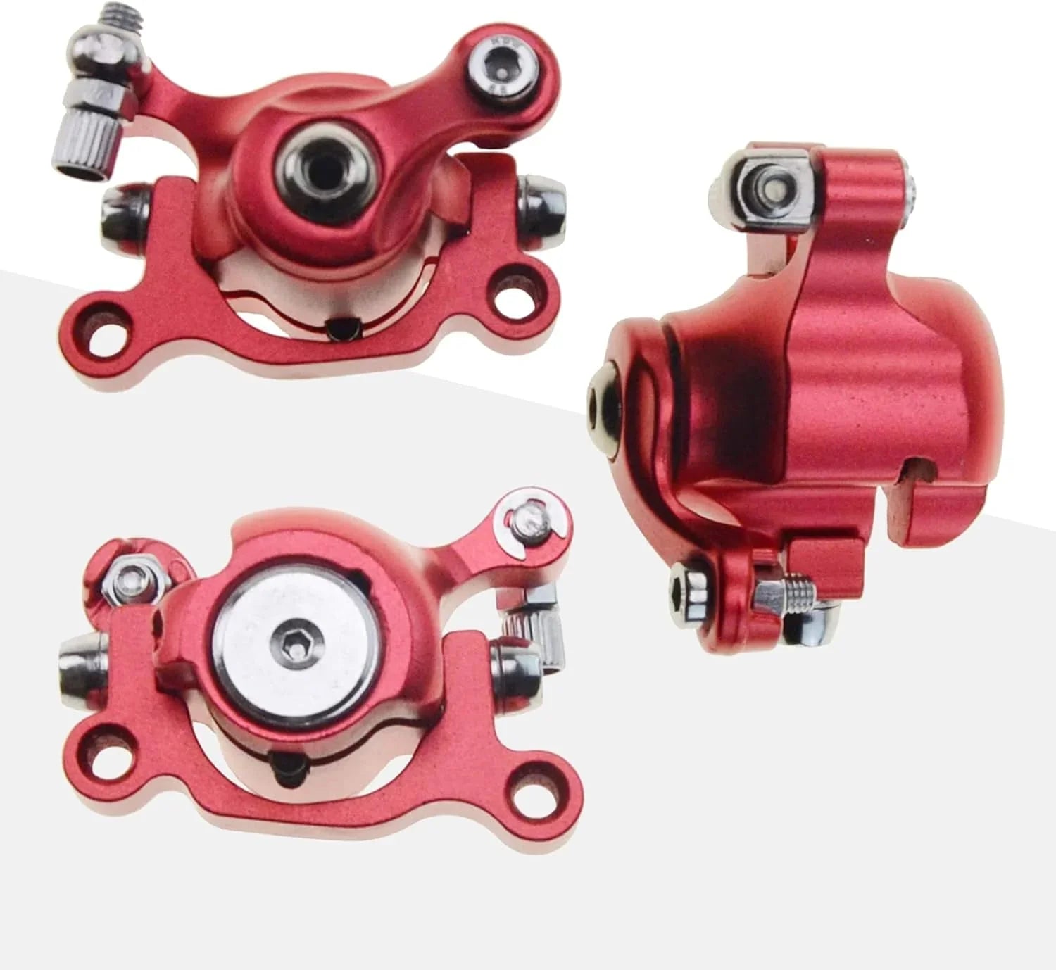 120mm Rear Brake Disc Rotor and Caliper Set for Motovox MBX10 MBX11 47cc 49cc - goofitmoto