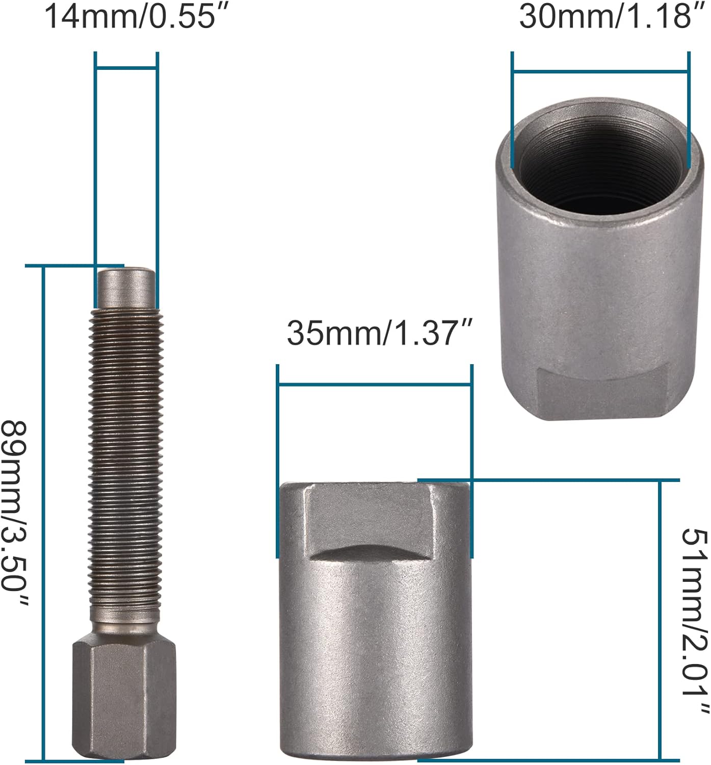 GOOFIT 30mm Magneto Flywheel Puller Replacement for KLF300 LT-F230 1986-1987 LT-F250 LT160 2003-2004 LT230E TM250 1972-1975 TS250 1970-1981 ATV Motorcycle