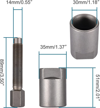GOOFIT 30mm Magneto Flywheel Puller Replacement for KLF300 LT-F230 1986-1987 LT-F250 LT160 2003-2004 LT230E TM250 1972-1975 TS250 1970-1981 ATV Motorcycle