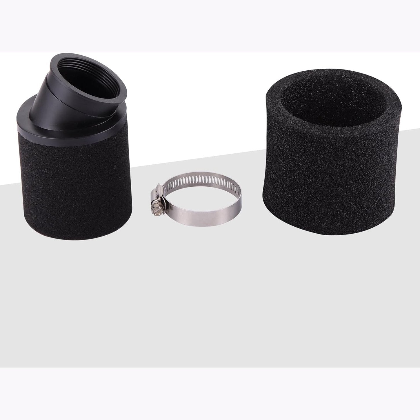 GOOFIT 48mm Air Filter Racing for GY6 50cc Motorcycle Scooter Bike Dirt Pit ATV Black