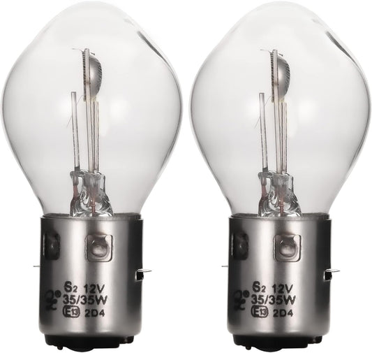 GOOFIT 2PCS 12V 35W Light Bulb for 50cc 110cc 150cc 250cc Scooter Jonway