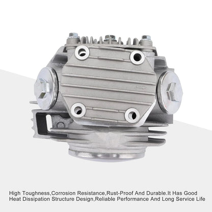 52.4mm Cylinder Head & Piston Rebuild Kit for 4-Stroke 110cc TaoTao ATV Dirt Bike Go Kart - goofitmoto