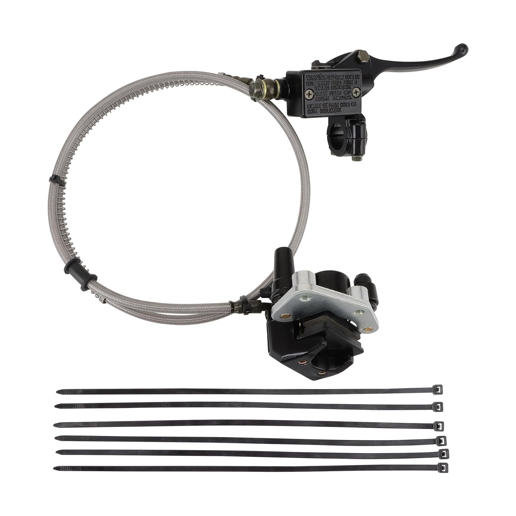 GOOFIT Front Disc Brake Master Cylinder for 110cc 125cc Dirt Bike Scooter Moped ATV Pit Bike