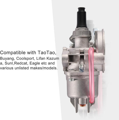 Carburetor PZ13 13mm for 47cc 49cc 2-Stroke Pocket Bike, Mini Dirt Bike, ATV