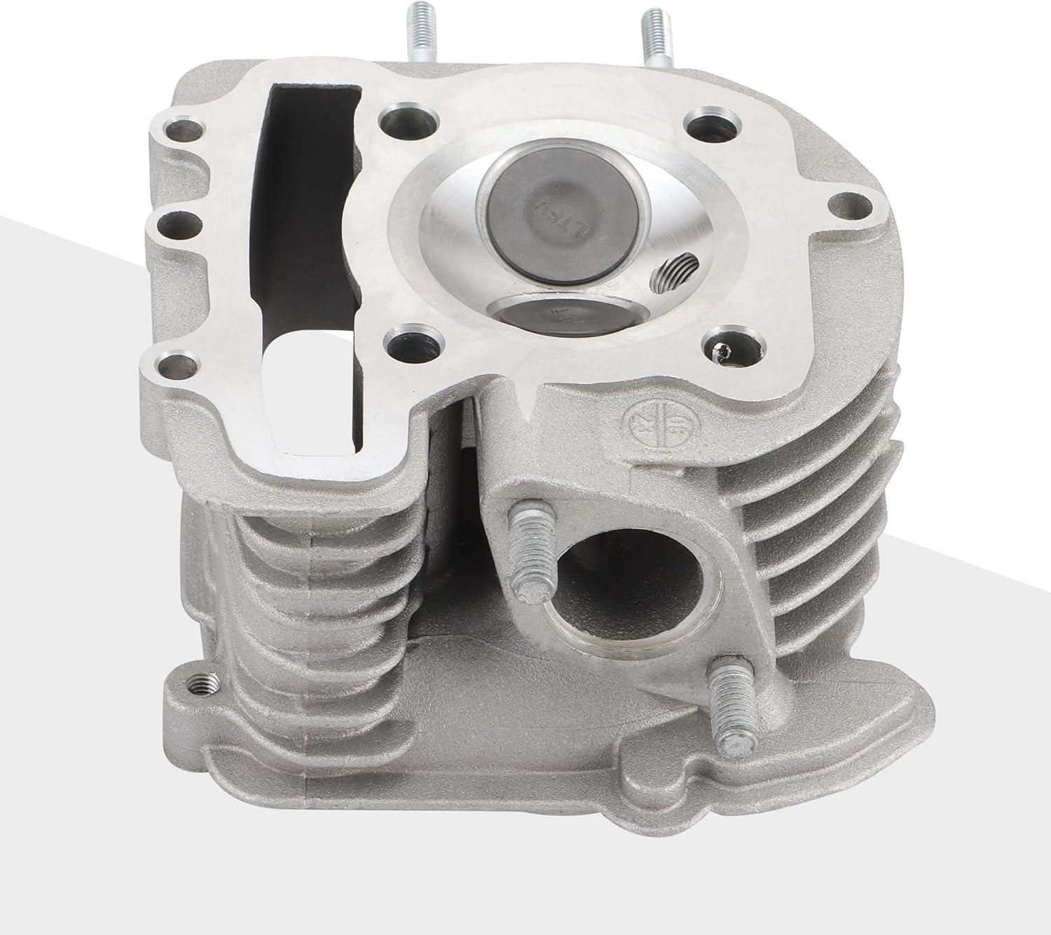 62.5mm Big Bore Cylinder & Head Rebuild Kit for 4-Stroke GY6 150cc 180cc 200cc Upgrade 157QMJ 152QMI - goofitmoto