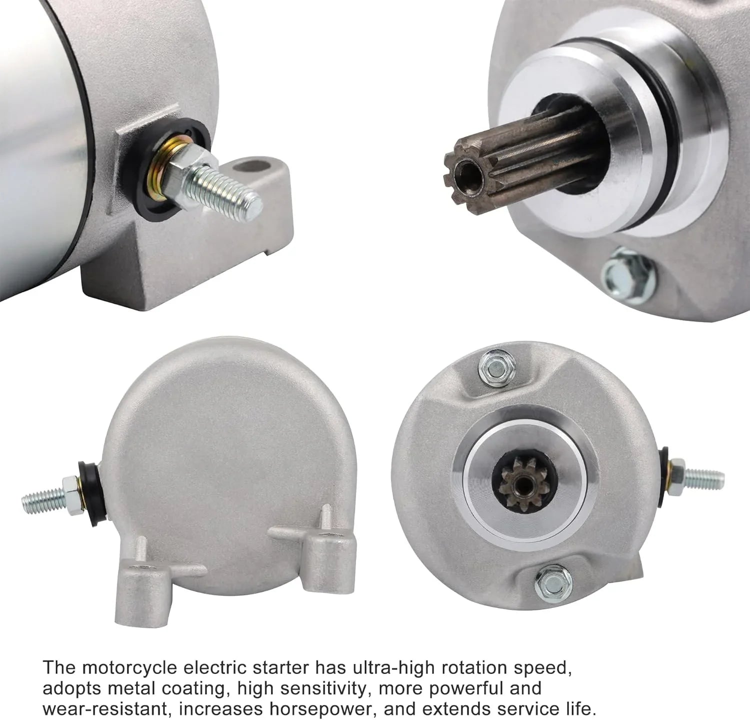Starter Motor for Honda NX250, AX-1, XL250, XR250 (1988–2008) | OEM 31200-KBR-008 - goofitmoto